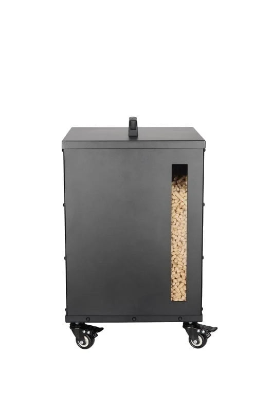 Caja de almacenamiento de pellets