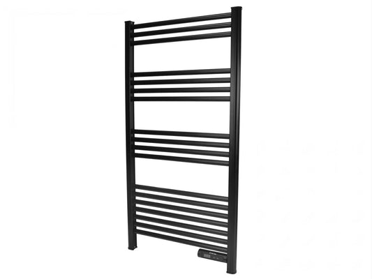 Tweedekans - Slimme elektrische handdoekradiator met digitale bediening black 425Watt - Default