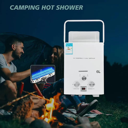 Tweedekans - Propaan geiser - LPG geiser 6 Liter / minuut Boiler - 6 Liter