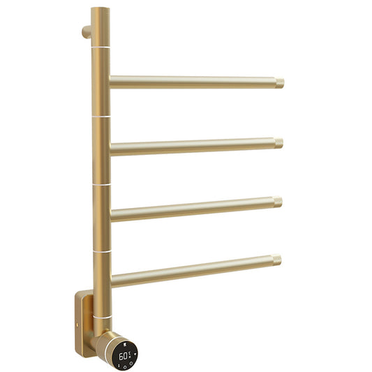 Tweedekans - Elektrische handdoek radiator gold met thermostaat - Gold