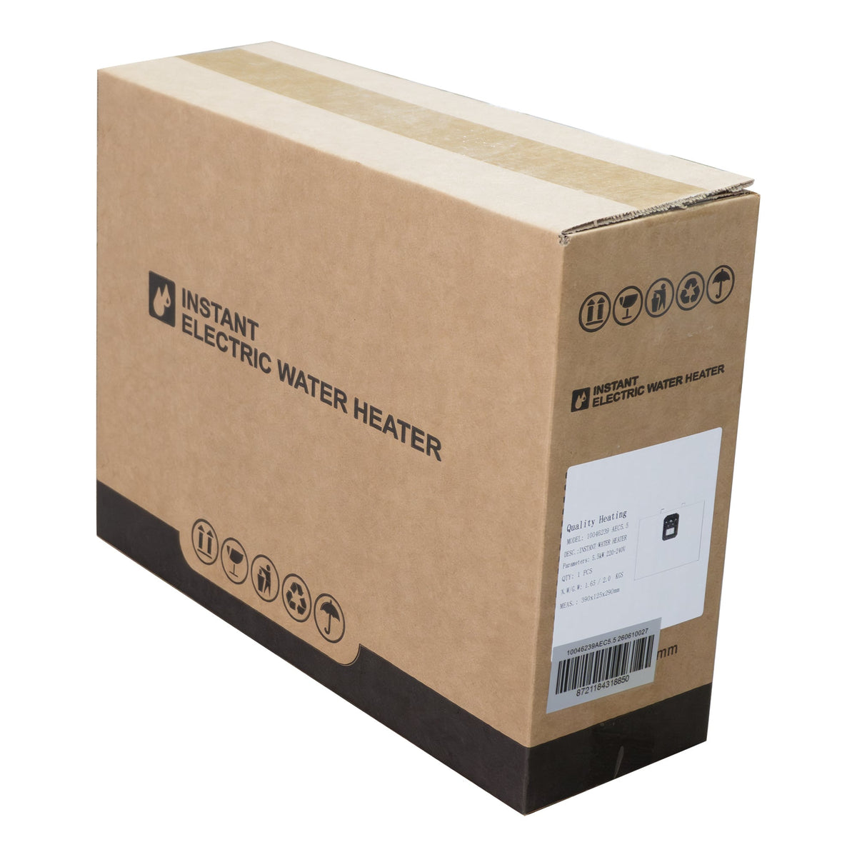 Doorstroomverwarmer 5,5kw Mini Quality Heating