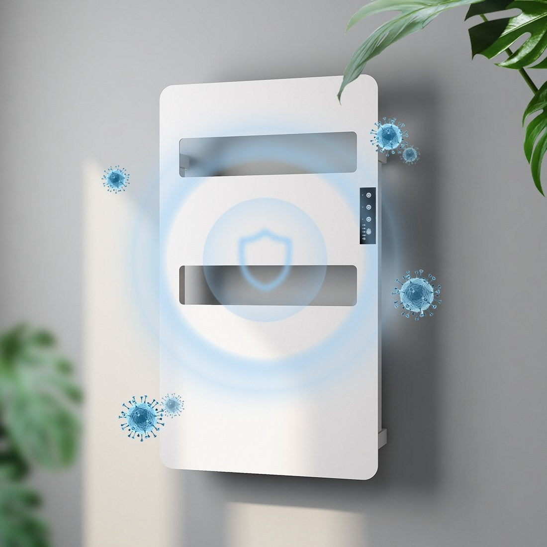 Radiador Eléctrico Rodeo 160Watt blanco