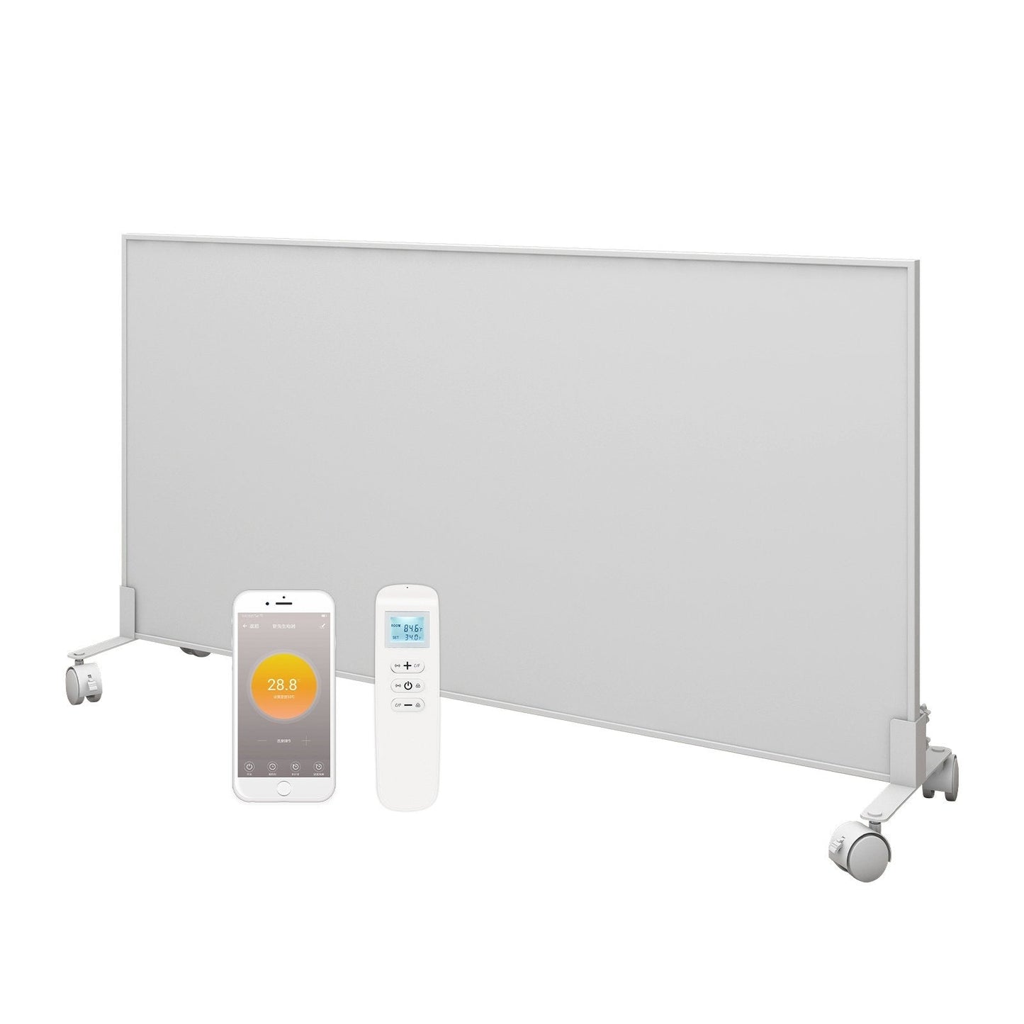 Panel infrarrojo portátil QH-OR Serie 350 o 700Watt con ruedas