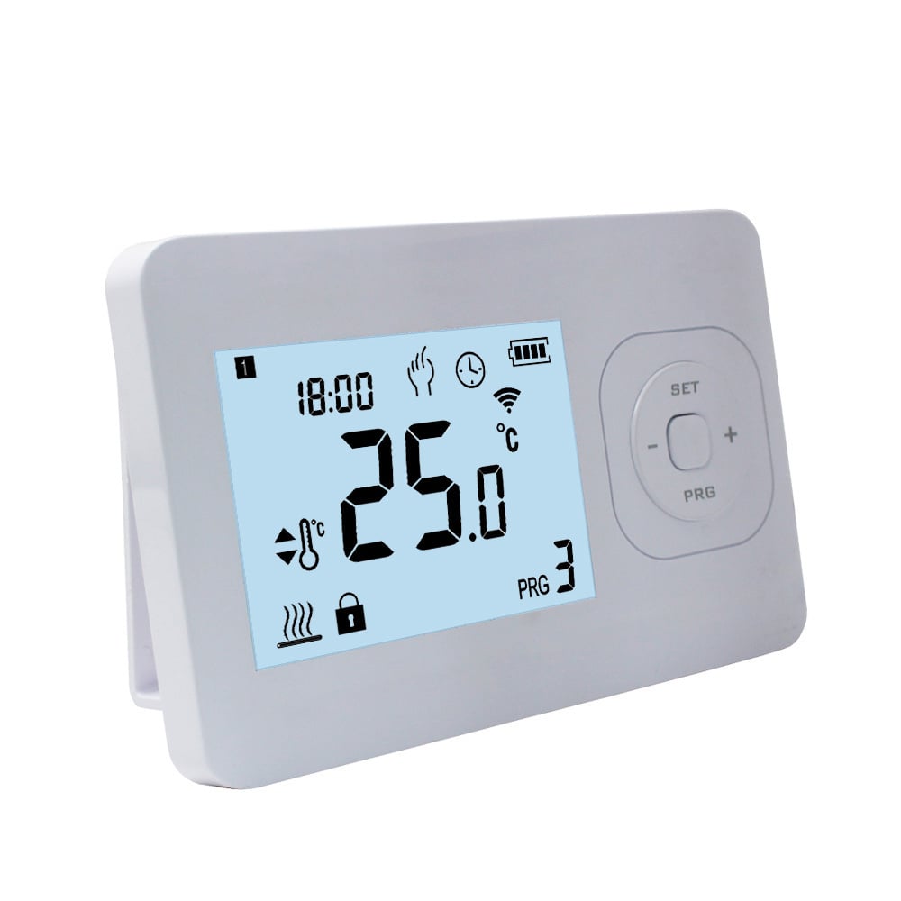 Termostato de calefacción por suelo radiante Wifi V3 con receptor