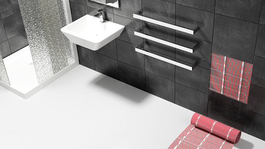 Riscaldamento per bagno e toilette