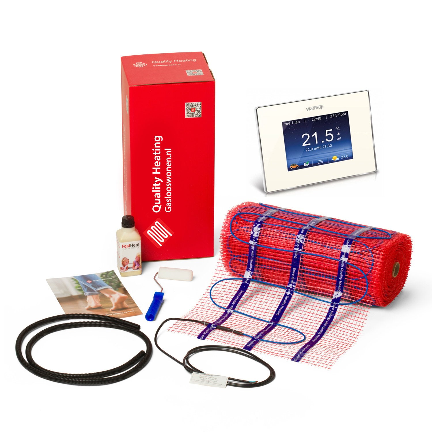 Set di tappetini per riscaldamento a pavimento da 200 watt