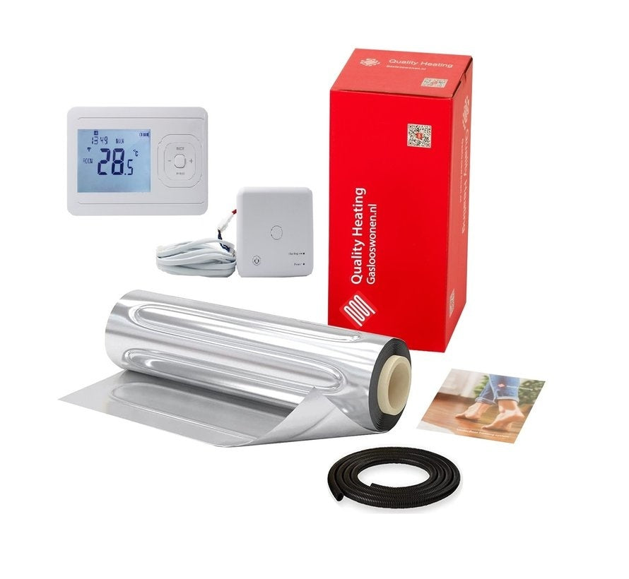 1,0m2 ALU-foil 160Watt set