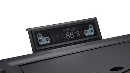 Estufa de pellets - 9,9 kW - para 80-100 m² - 5 niveles - temporizador - CR9 - puerta doble