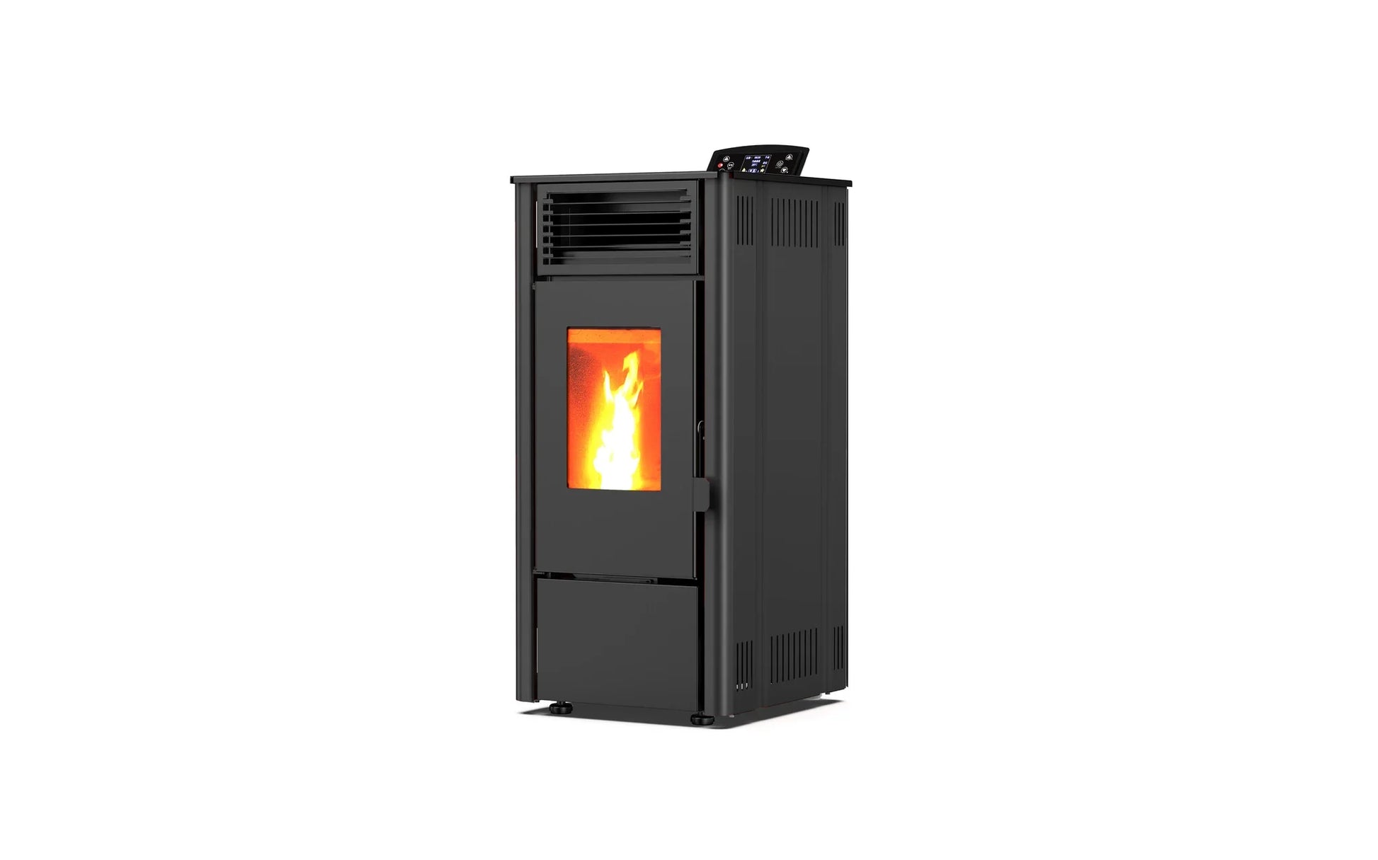 Estufa de pellets - 7.7 kW 70-80 m² - 5 niveles - temporizador - CR12