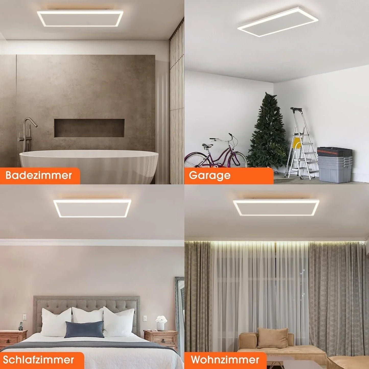 QH-ThermoAura Serie Wifi panel infrarrojo 1700 vatios 129x33 cm