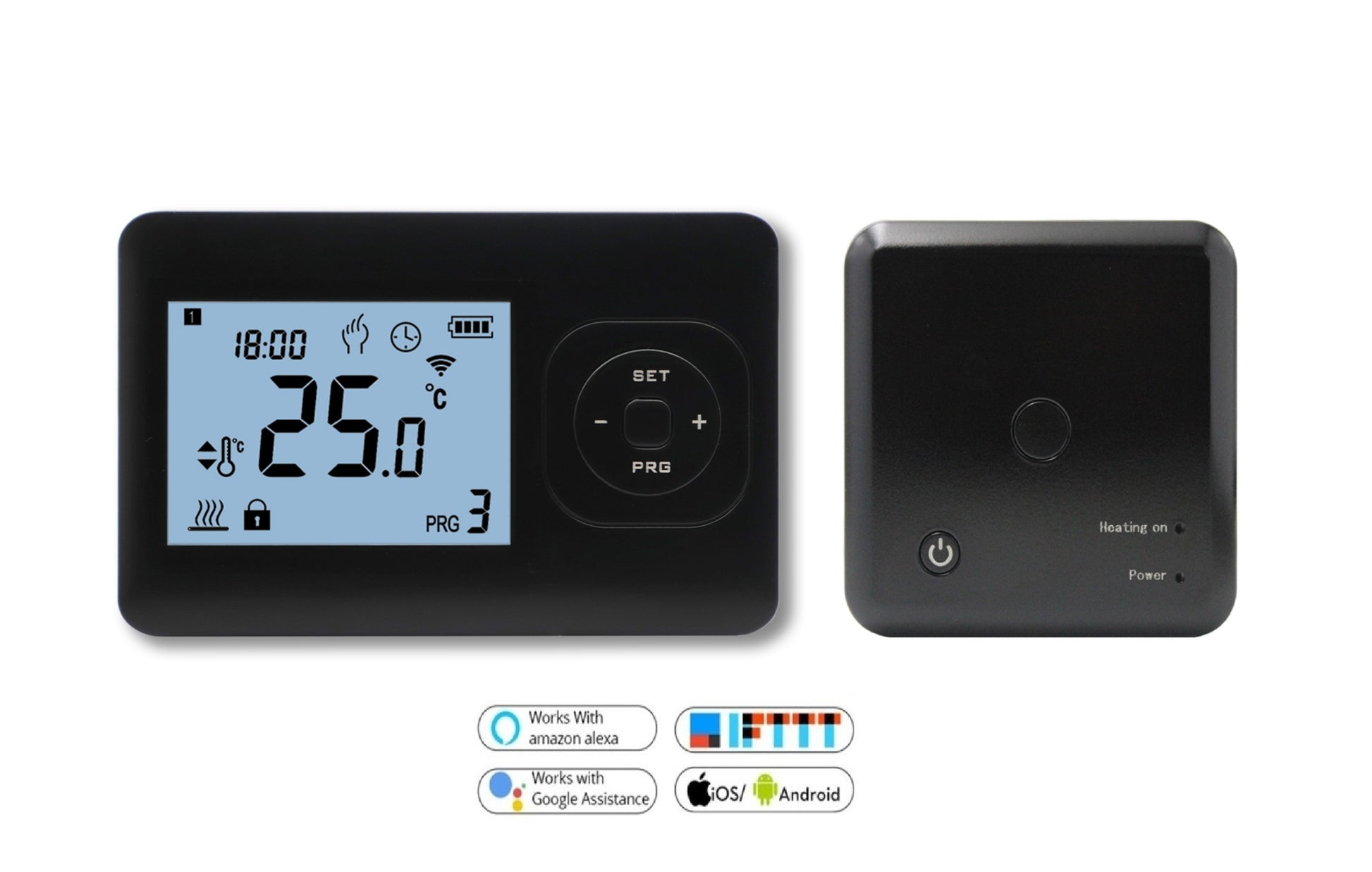 Infrarood terrasheater Thermolux met wifi en thermostaat