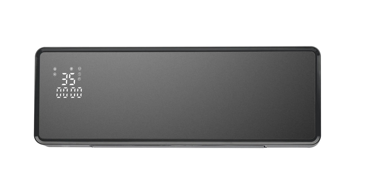 Riscaldamento murale in ceramica ThermoBlack con termostato Wifi