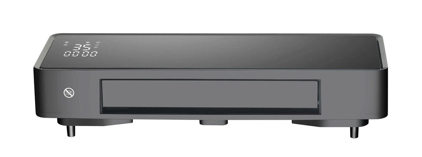 Calefacción mural de cerámica ThermoBlack con termostato Wifi
