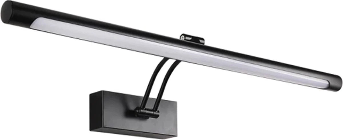 Lampada specchio illuminazione LED nero dimmerabile