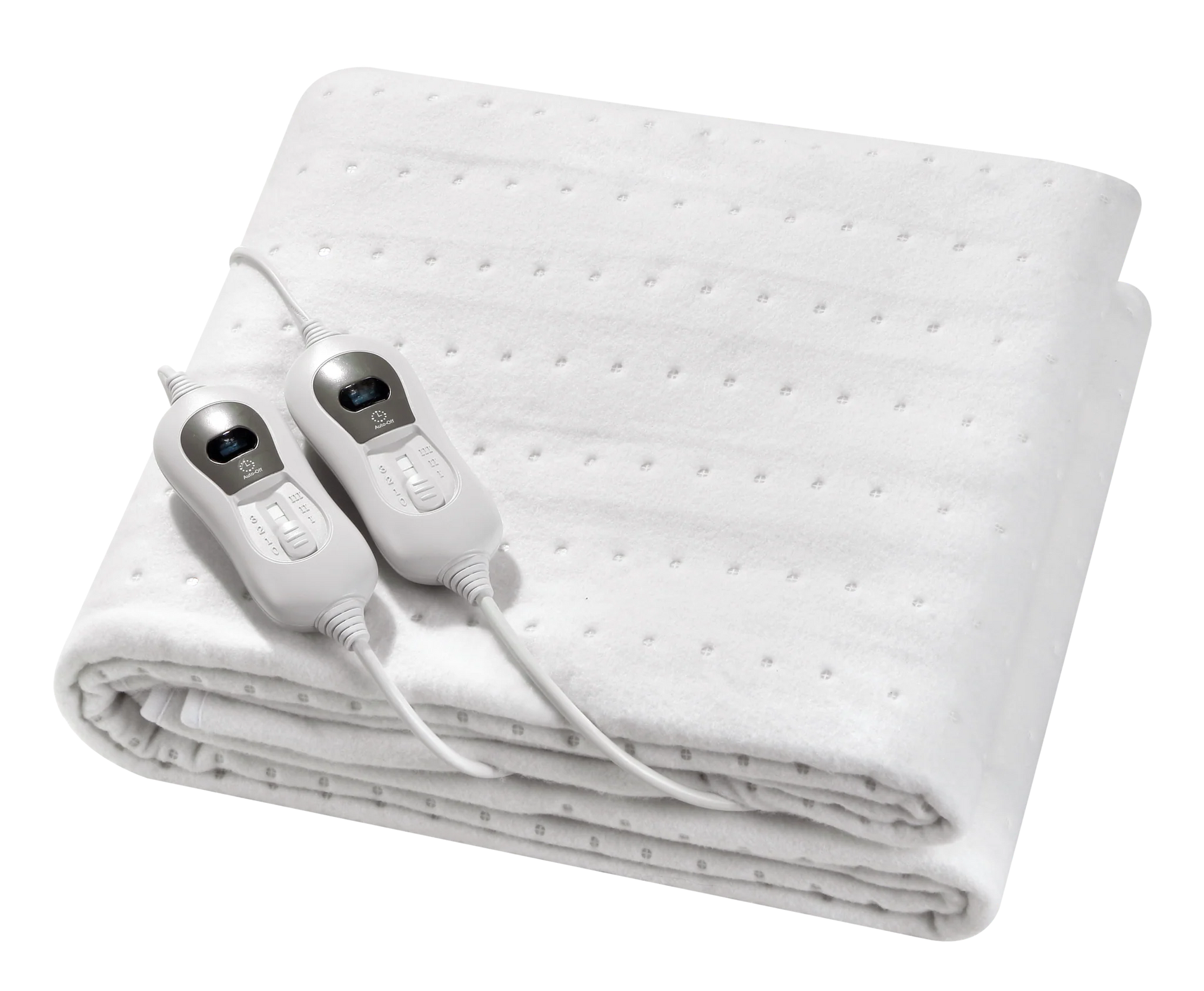 Manta eléctrica QH - 2 personas 160 x 140 cm con elásticos en las esquinas y controladores