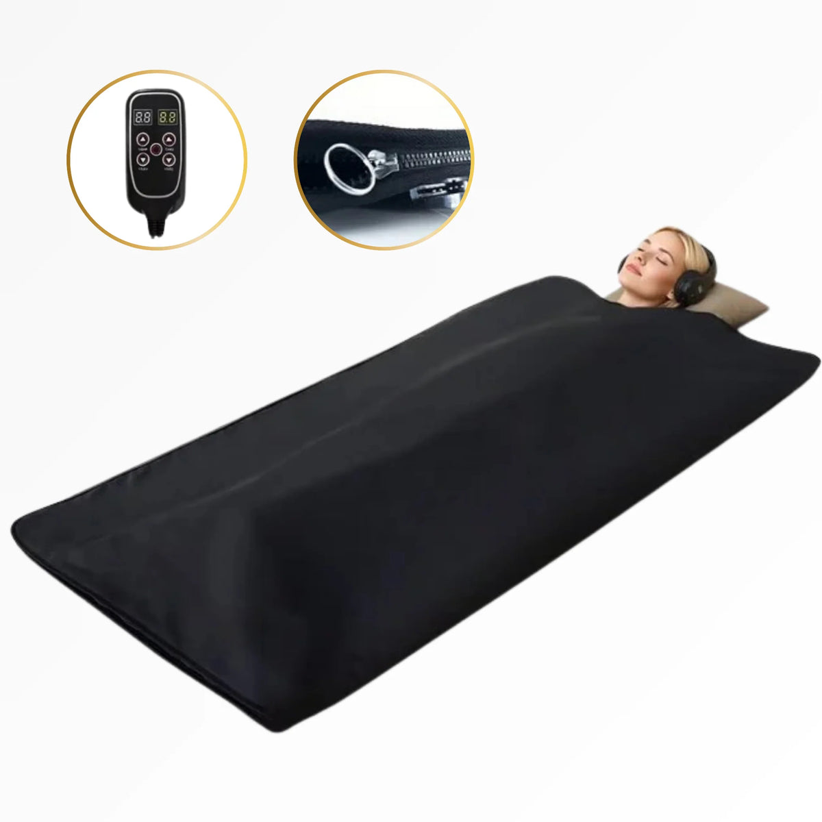 Coperta sauna a infrarossi 660Watt potenza regolabile