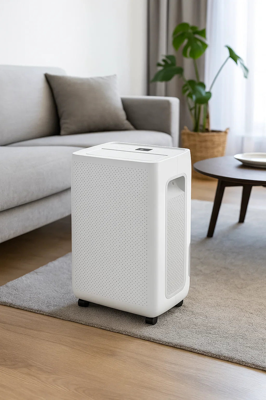 Deshumidificador compacto de 20 litros Wifi con filtro de carbono