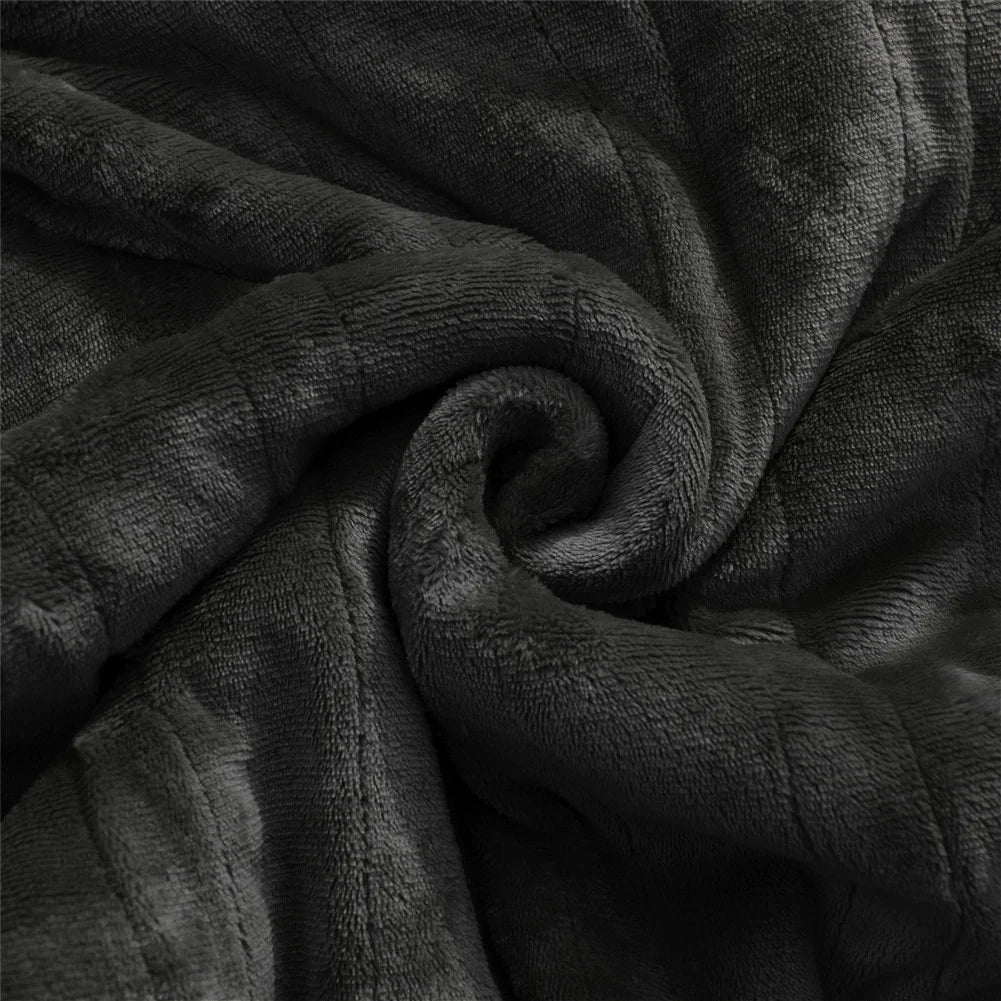 Manta eléctrica - Manta eléctrica - 1 persona - 180x150 cm - Polar - Gris