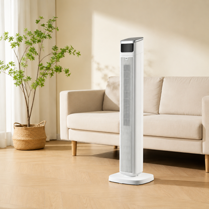 Torenventilator met afstandsbediening en timer