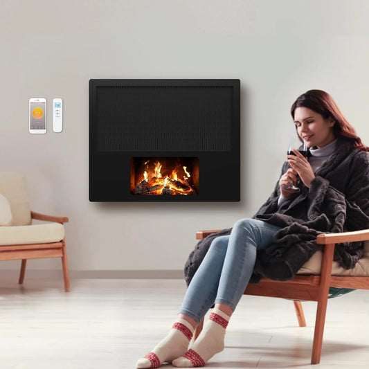 Tweedekans - Evolux Infrarood paneel haard LCD 1700Watt - Default