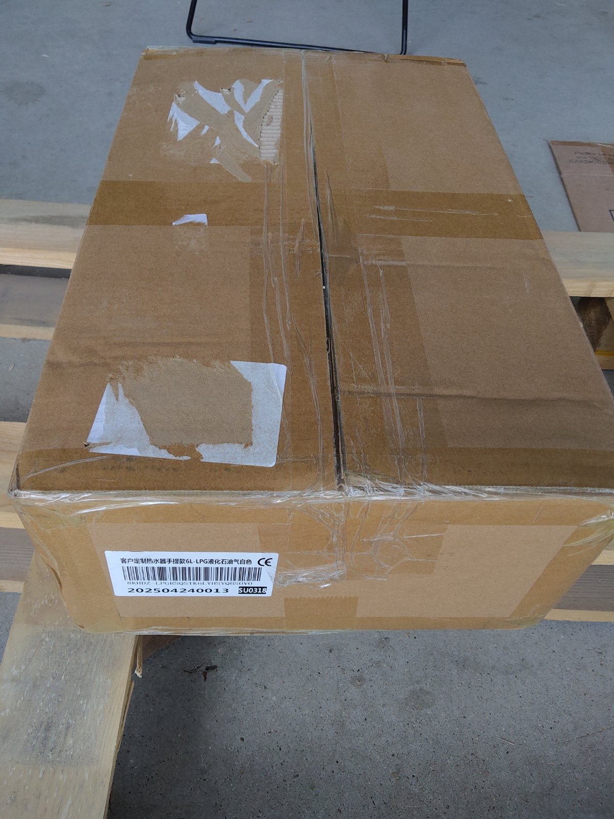 Tweedekans - Propaan geiser - LPG geiser 6 Liter / minuut Boiler - 6 Liter