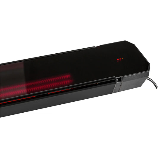 Tweedekans - Infrarood terrasverwarmer Calore Wifi black heater instelbaar met 1600 - 3200Watt - 2200Watt 1160*180*77mm