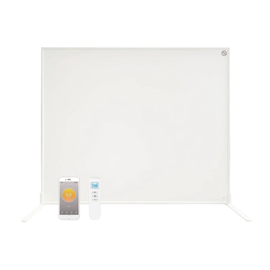 Tweedekans - QH-SP Wifi remote control verplaatsbaar infraroodpaneel 350, 450 en 700Watt - 450Watt 60 x 60 cm