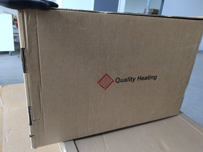 Tweedekans - Elektrische handdoek radiator gold met thermostaat - Gold