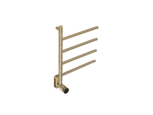 Tweedekans - Elektrische handdoek radiator gold met thermostaat - Gold