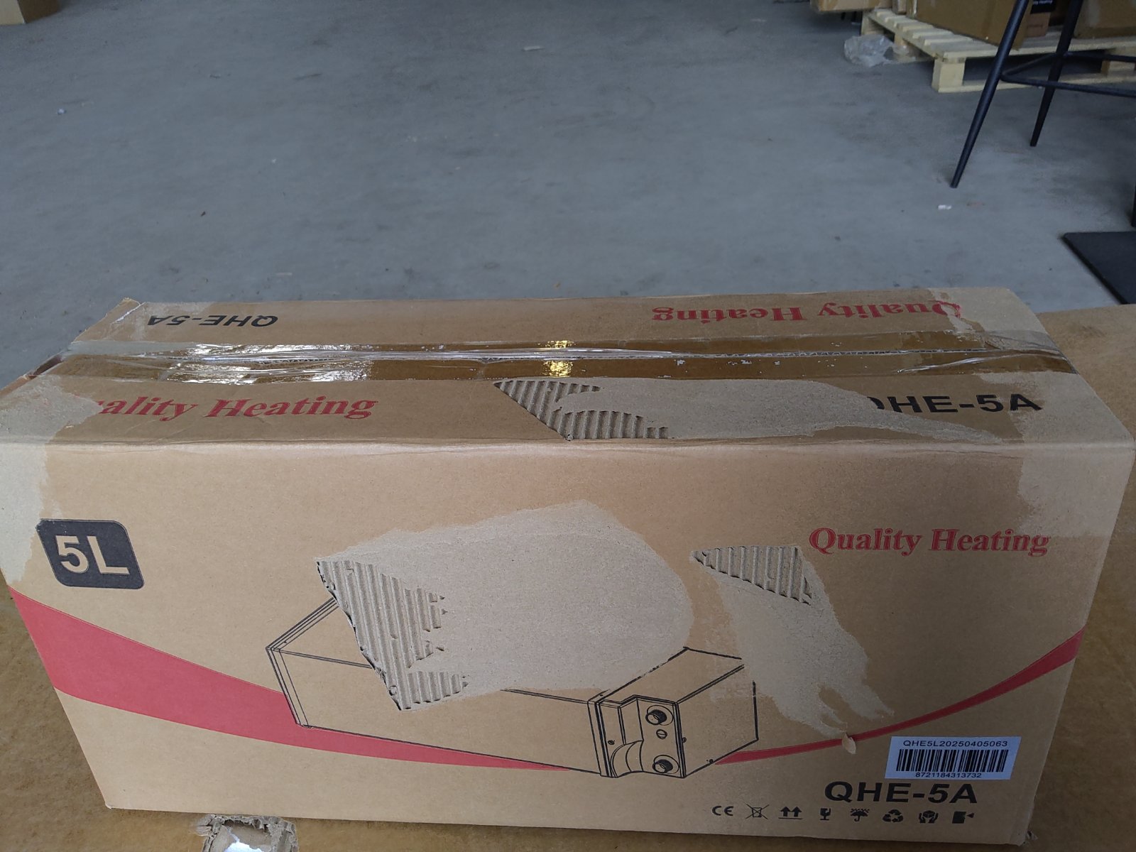 Tweedekans - Plintboiler keukenboiler 5 Liter 2000Watt rvs QH-line - Default