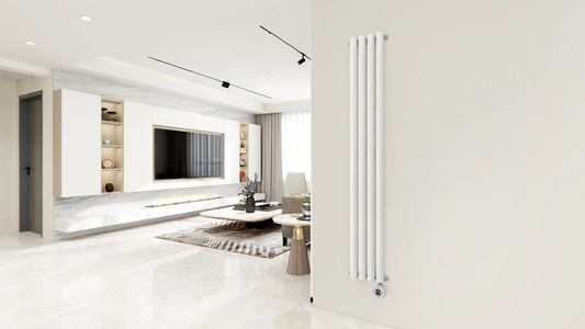 Tweedekans - Elektrische radiator verticaal wit Calysta 1000Watt - Default
