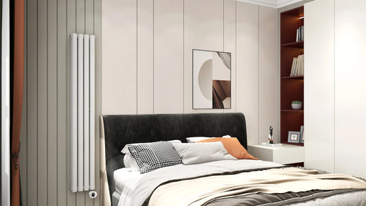 Tweedekans - Elektrische radiator verticaal wit Calysta 1000Watt - Default