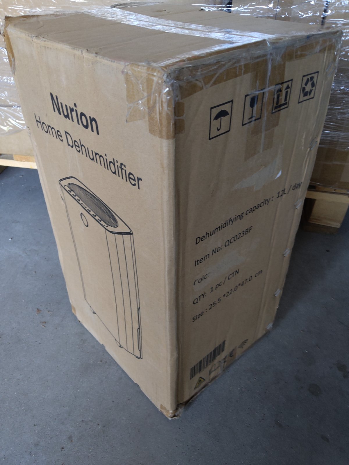 Tweedekans - Slimme luchtontvochtiger compact 12 Liter Wifi met carbon filter - Default