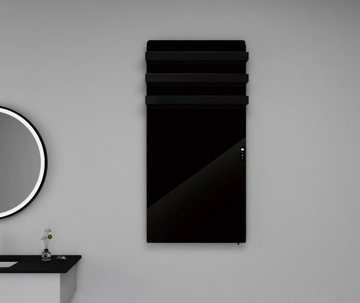 Seconda scelta - QH-HB serie nera pannello ibrido a infrarossi 1200Watt - QH-HB Ibrido nero