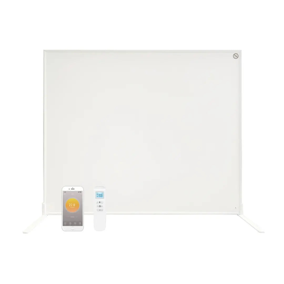 Seconda scelta - QH-SP pannello a infrarossi portatile con telecomando Wi-Fi 350, 450 e 700 Watt - 700 Watt 60 x 90 cm