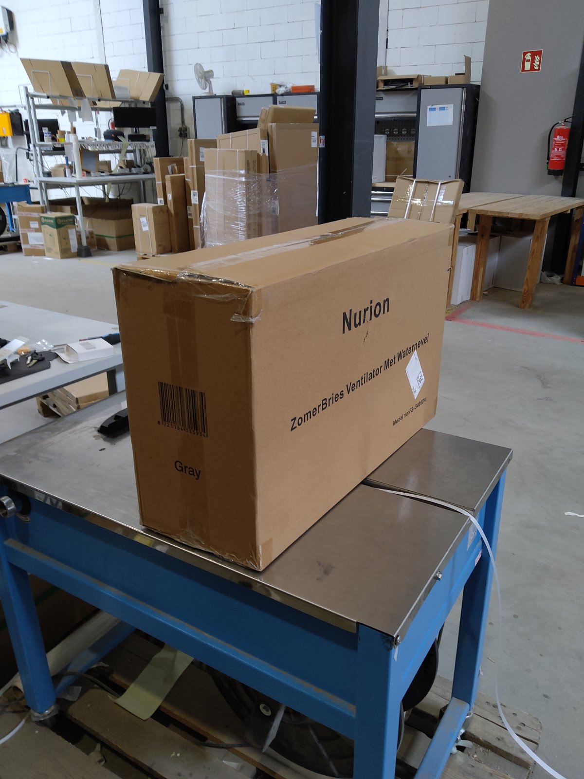 Tweedekans - Mistventilator met afstandsbediening, timer en luchtbevochtiger - Mist ventilator 50W