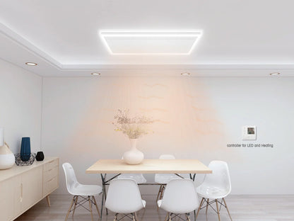 Tweedekans - QH-HL Serie infraroodpaneel met led verlichting 63x 65,5 cm 400Watt - Default