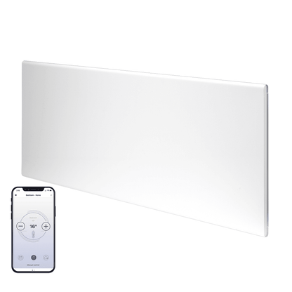 Tweedekans - Adax neo Wifi elektrische verwarming - 1400 Watt 21 x 186 cm