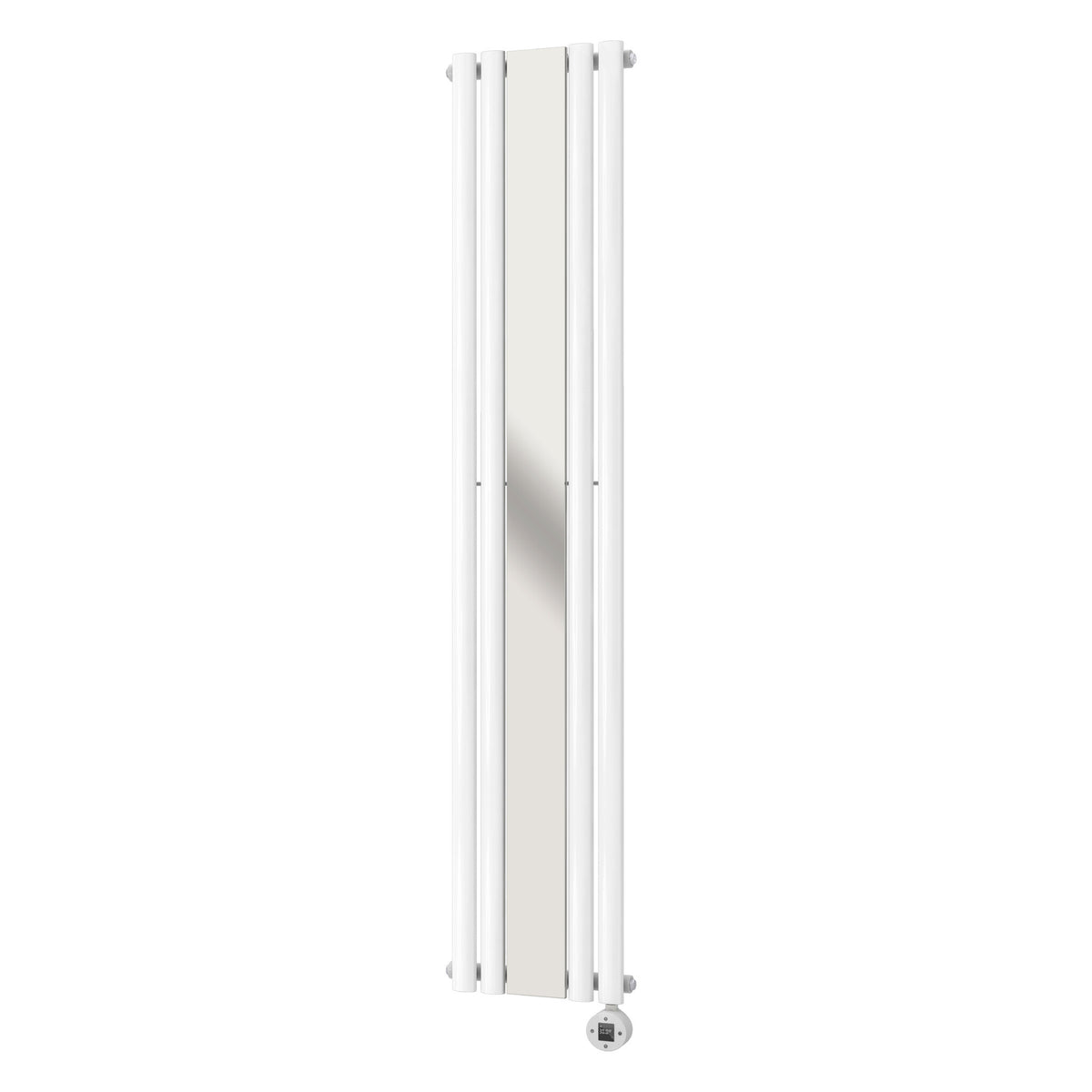 Seconda scelta - Radiatore elettrico verticale bianco con specchio 1200Watt NeoTherm - Default