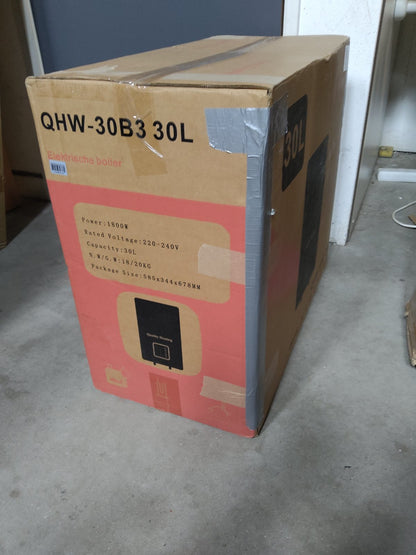 Tweedekans - 30 Liter Performance QH Wifi dual elektrische boiler met digitale bediening - 30 Liter Performance QH Wifi