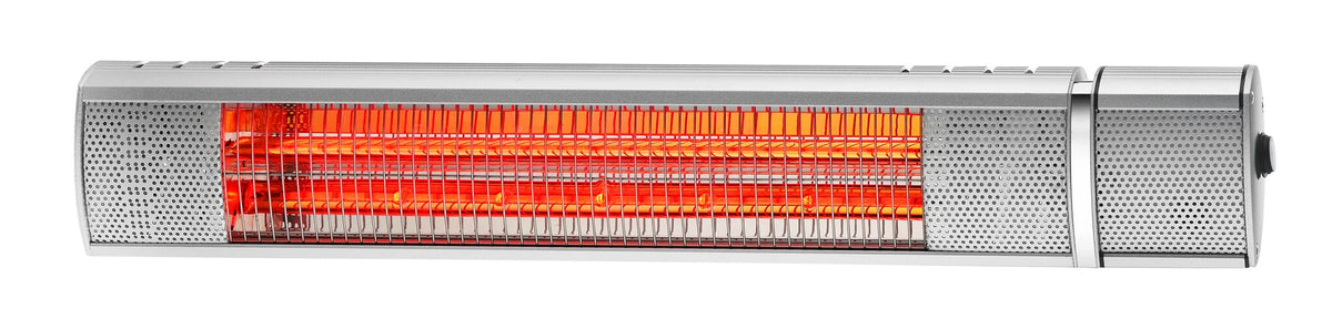 Seconda scelta - QH-TH riscaldatore Golden a infrarossi con telecomando - 2000Watt