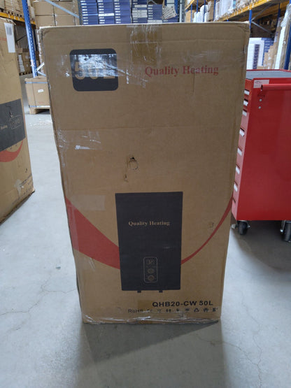 Tweedekans - 50 Liter QH dual elektrische boiler met digitale bediening - Default