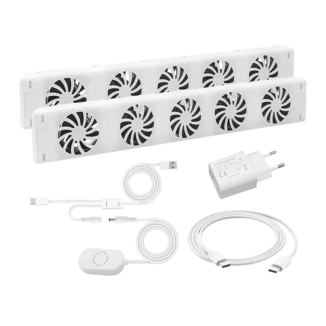 Tweedekans - QH Turbo Booster radiator ventilator duo set - Default