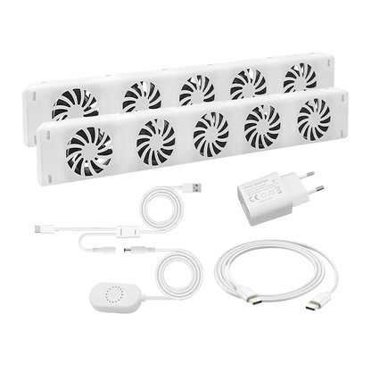 Tweedekans - QH Turbo Booster radiator ventilator duo set - Default