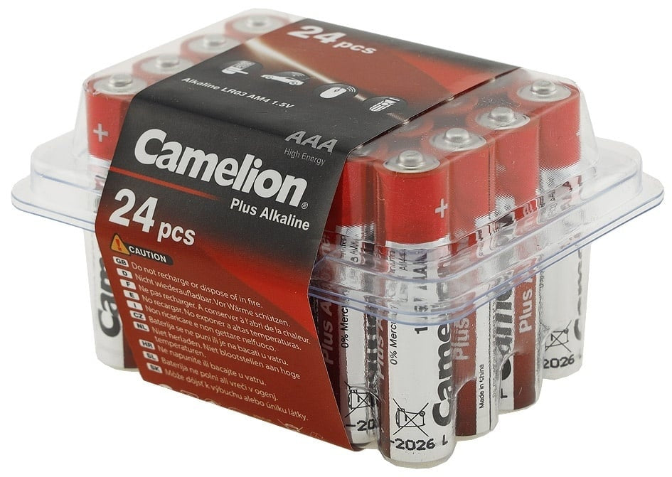 CAMELION AlkalinePlus Typ AAA Advantage pack 24 pz