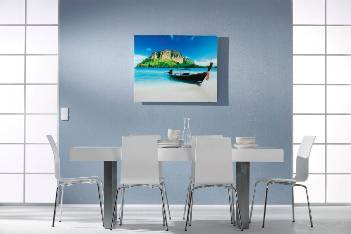 Pannello a infrarossi in vetro stampato personalizzato Ecosun 350 o 600 Watt