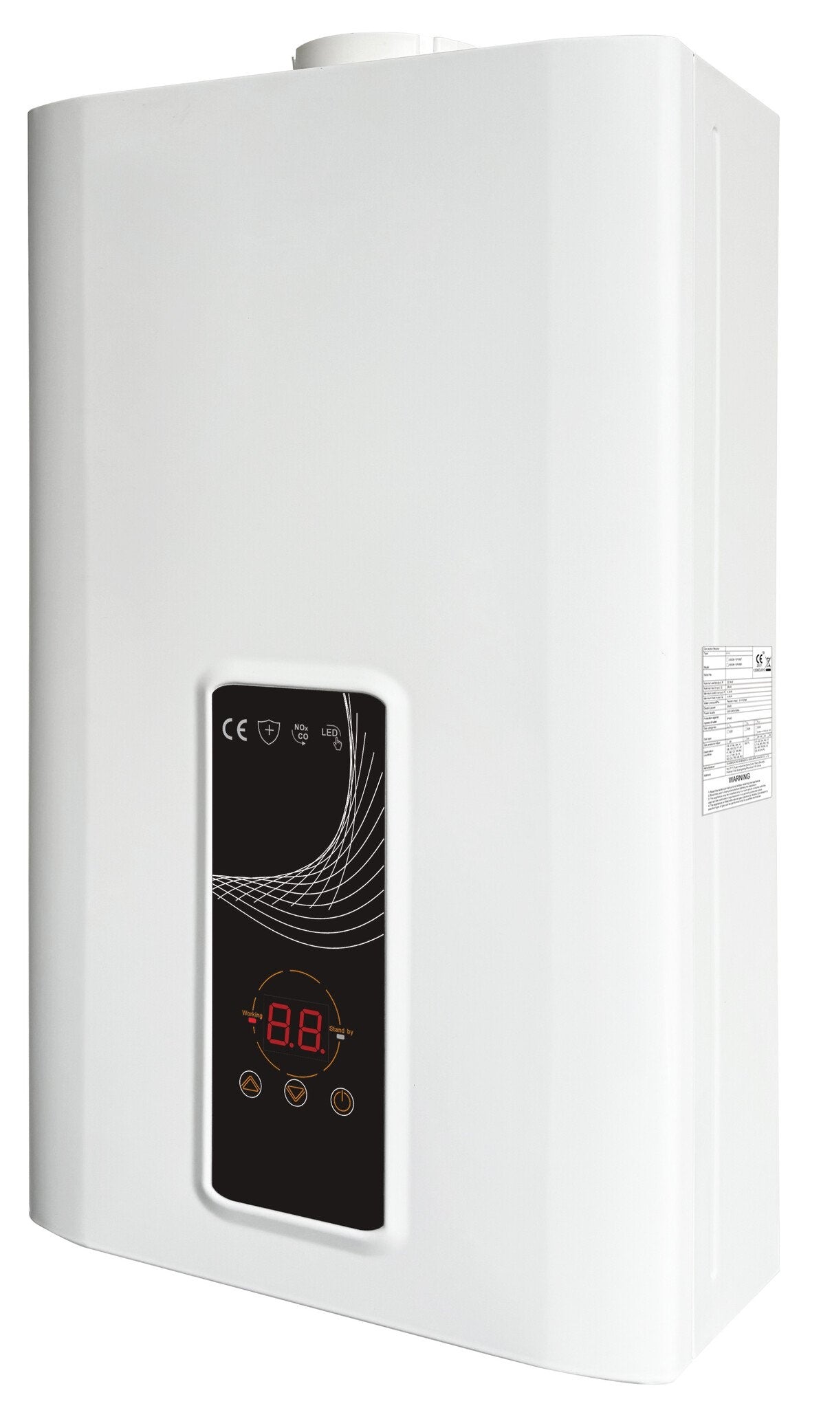 EcoTherm Scaldabagno elettronico 230 V Digitale 13 L Basso NOx Propano camera stagna