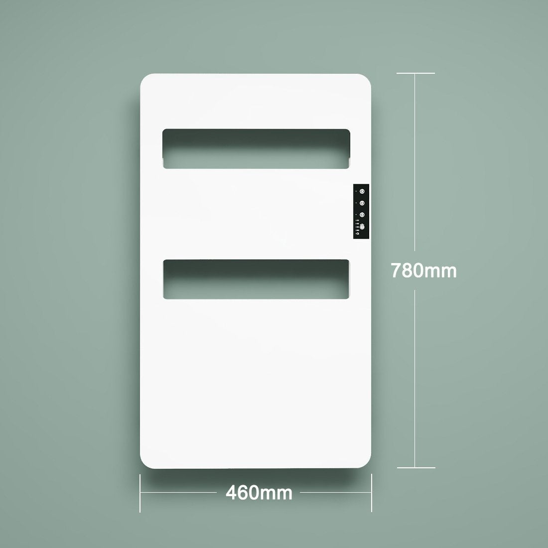 Radiador Eléctrico Rodeo 160Watt blanco