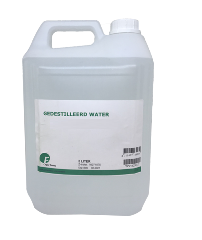 Agua destilada 5 litros