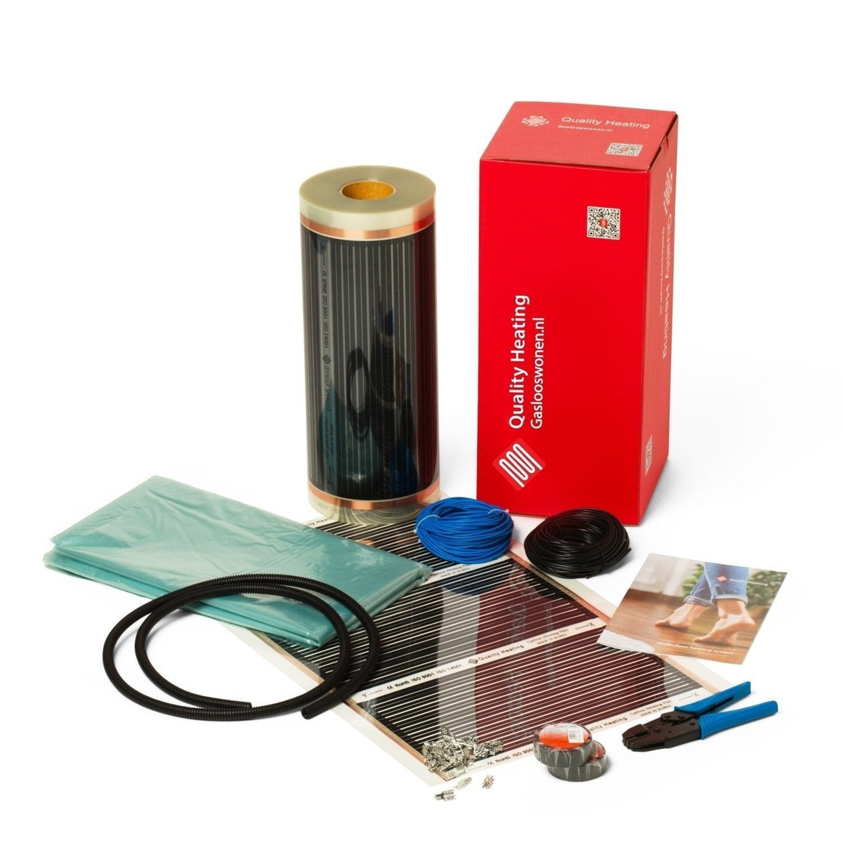 50cm - 120Watt/m² riscaldamento a pavimento a infrarossi